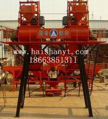 הվSimple Concrete mixing plant 
P(gun)I:
